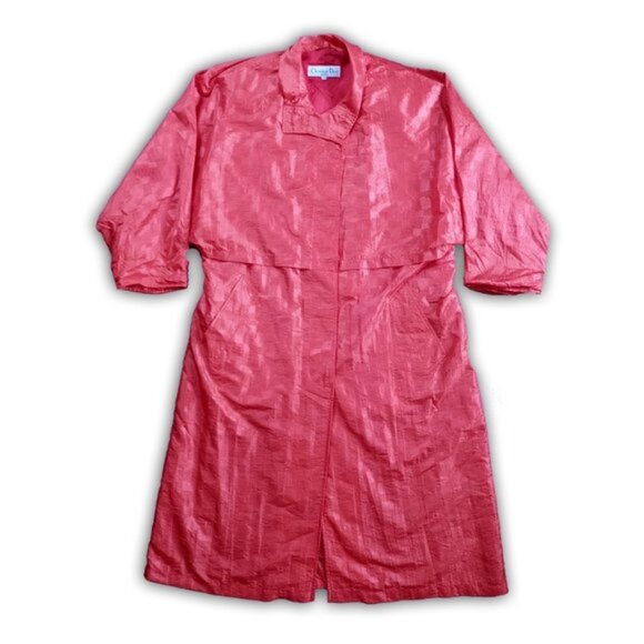 Christian Dior Manteaux Windbreaker Trench Coat Button UP